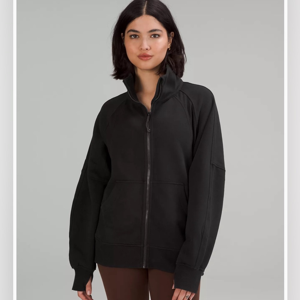 Lululemon Scuba Oversized Funnel-Neck Full Zip XS/S
